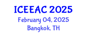 International Conference on Electrical Engineering and Automation Control (ICEEAC) February 04, 2025 - Bangkok, Thailand