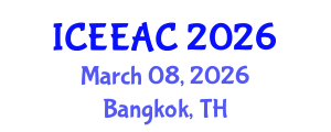 International Conference on Electrical Engineering and Automation Control (ICEEAC) March 08, 2026 - Bangkok, Thailand