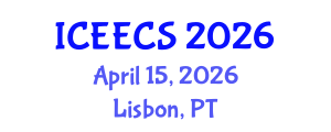 International Conference on Electrical Engineering and Computer Science (ICEECS) April 15, 2026 - Lisbon, Portugal