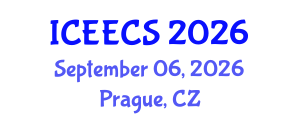 International Conference on Electrical Engineering and Computer Science (ICEECS) September 06, 2026 - Prague, Czechia