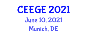 International Conference on Electrical Engineering and Green Energy (CEEGE) June 10, 2021 - Munich, Germany