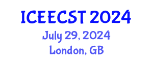 International Conference on Electrical Engineering, Computer Science and Technology (ICEECST) July 29, 2024 - London, United Kingdom