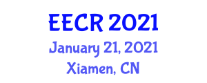 International Conference on Electrical Engineering, Control and Robotics (EECR) January 21, 2021 - Xiamen, China
