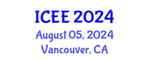 International Conference on Electrical Engineering (ICEE) August 05, 2024 - Vancouver, Canada