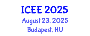 International Conference on Electrical Engineering (ICEE) August 23, 2025 - Budapest, Hungary