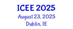International Conference on Electrical Engineering (ICEE) August 23, 2025 - Dublin, Ireland
