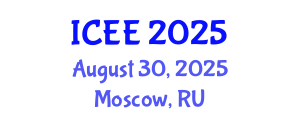 International Conference on Electrical Engineering (ICEE) August 30, 2025 - Moscow, Russia