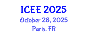 International Conference on Electrical Engineering (ICEE) October 28, 2025 - Paris, France