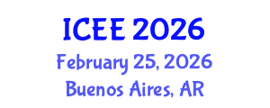 International Conference on Electrical Engineering (ICEE) February 25, 2026 - Buenos Aires, Argentina