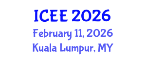 International Conference on Electrical Engineering (ICEE) February 11, 2026 - Kuala Lumpur, Malaysia