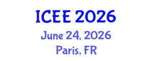 International Conference on Electrical Engineering (ICEE) June 24, 2026 - Paris, France