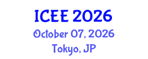 International Conference on Electrical Engineering (ICEE) October 07, 2026 - Tokyo, Japan