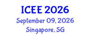 International Conference on Electrical Engineering (ICEE) September 09, 2026 - Singapore, Singapore