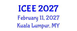 International Conference on Electrical Engineering (ICEE) February 11, 2027 - Kuala Lumpur, Malaysia International Conference on Electrical Engineering (ICEE) February 11, 2027 - Kuala Lumpur, Malaysia