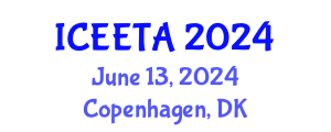 International Conference on Electrical Engineering: Theory and Application (ICEETA) June 13, 2024 - Copenhagen, Denmark