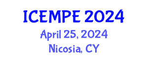 International Conference on Electrical Machines and Power Electronics (ICEMPE) April 25, 2024 - Nicosia, Cyprus