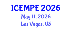 International Conference on Electrical Machines and Power Electronics (ICEMPE) May 11, 2026 - Las Vegas, United States International Conference on Electrical Machines and Power Electronics (ICEMPE) May 11, 2026 - Las Vegas, United States