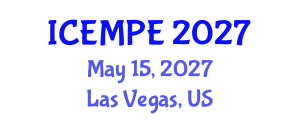 International Conference on Electrical Machines and Power Electronics (ICEMPE) May 15, 2027 - Las Vegas, United States