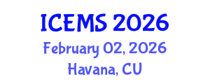 International Conference on Electrical Machines and Systems (ICEMS) February 02, 2026 - Havana, Cuba International Conference on Electrical Machines and Systems (ICEMS) February 02, 2026 - Havana, Cuba