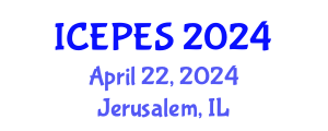 International Conference on Electrical Power and Energy Systems (ICEPES) April 22, 2024 - Jerusalem, Israel