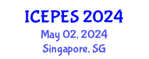 International Conference on Electrical Power and Energy Systems (ICEPES) May 02, 2024 - Singapore, Singapore