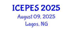 International Conference on Electrical Power and Energy Systems (ICEPES) August 09, 2025 - Lagos, Nigeria