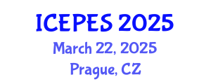 International Conference on Electrical Power and Energy Systems (ICEPES) March 22, 2025 - Prague, Czechia