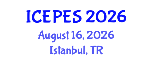 International Conference on Electrical Power and Energy Systems (ICEPES) August 16, 2026 - Istanbul, Turkey