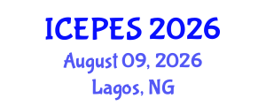 International Conference on Electrical Power and Energy Systems (ICEPES) August 09, 2026 - Lagos, Nigeria