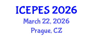 International Conference on Electrical Power and Energy Systems (ICEPES) March 22, 2026 - Prague, Czechia
