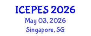 International Conference on Electrical Power and Energy Systems (ICEPES) May 03, 2026 - Singapore, Singapore