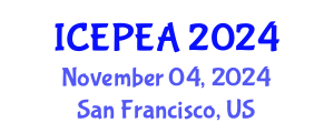 International Conference on Electrical Power Engineering and Applications (ICEPEA) November 04, 2024 - San Francisco, United States