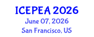 International Conference on Electrical Power Engineering and Applications (ICEPEA) June 07, 2026 - San Francisco, United States