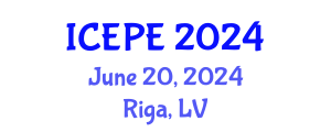 International Conference on Electrical Power Engineering (ICEPE) June 20, 2024 - Riga, Latvia