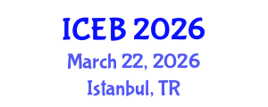 International Conference on Electrochemical Biosensors (ICEB) March 22, 2026 - Istanbul, Turkey