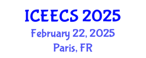 International Conference on Electrochemical Energy Conversion and Storage (ICEECS) February 22, 2025 - Paris, France
