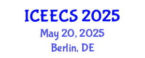 International Conference on Electrochemical Energy Conversion and Storage (ICEECS) May 20, 2025 - Berlin, Germany