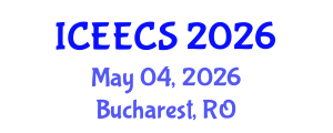 International Conference on Electrochemical Energy Conversion and Storage (ICEECS) May 04, 2026 - Bucharest, Romania International Conference on Electrochemical Energy Conversion and Storage (ICEECS) May 04, 2026 - Bucharest, Romania