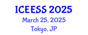International Conference on Electrochemical Energy Storage Systems (ICEESS) March 25, 2025 - Tokyo, Japan