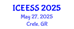 International Conference on Electrochemical Energy Storage Systems (ICEESS) May 27, 2025 - Crete, Greece