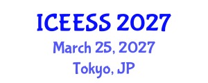 International Conference on Electrochemical Energy Storage Systems (ICEESS) March 25, 2027 - Tokyo, Japan International Conference on Electrochemical Energy Storage Systems (ICEESS) March 25, 2027 - Tokyo, Japan