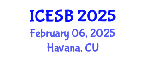 International Conference on Electrochemical Sensors and Biosensors (ICESB) February 06, 2025 - Havana, Cuba