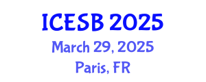 International Conference on Electrochemical Sensors and Biosensors (ICESB) March 29, 2025 - Paris, France