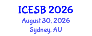 International Conference on Electrochemical Sensors and Biosensors (ICESB) August 30, 2026 - Sydney, Australia