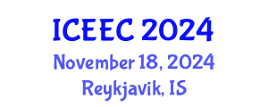 International Conference on Electrochemistry and Electroanalytical Chemistry (ICEEC) November 18, 2024 - Reykjavik, Iceland