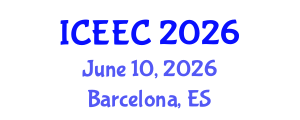 International Conference on Electrochemistry and Electroanalytical Chemistry (ICEEC) June 10, 2026 - Barcelona, Spain