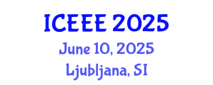 International Conference on Electrochemistry and Electrochemical Engineering (ICEEE) June 10, 2025 - Ljubljana, Slovenia