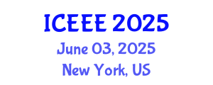 International Conference on Electrochemistry and Electrochemical Engineering (ICEEE) June 03, 2025 - New York, United States