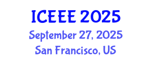International Conference on Electrochemistry and Electrochemical Engineering (ICEEE) September 27, 2025 - San Francisco, United States