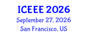 International Conference on Electrochemistry and Electrochemical Engineering (ICEEE) September 27, 2026 - San Francisco, United States